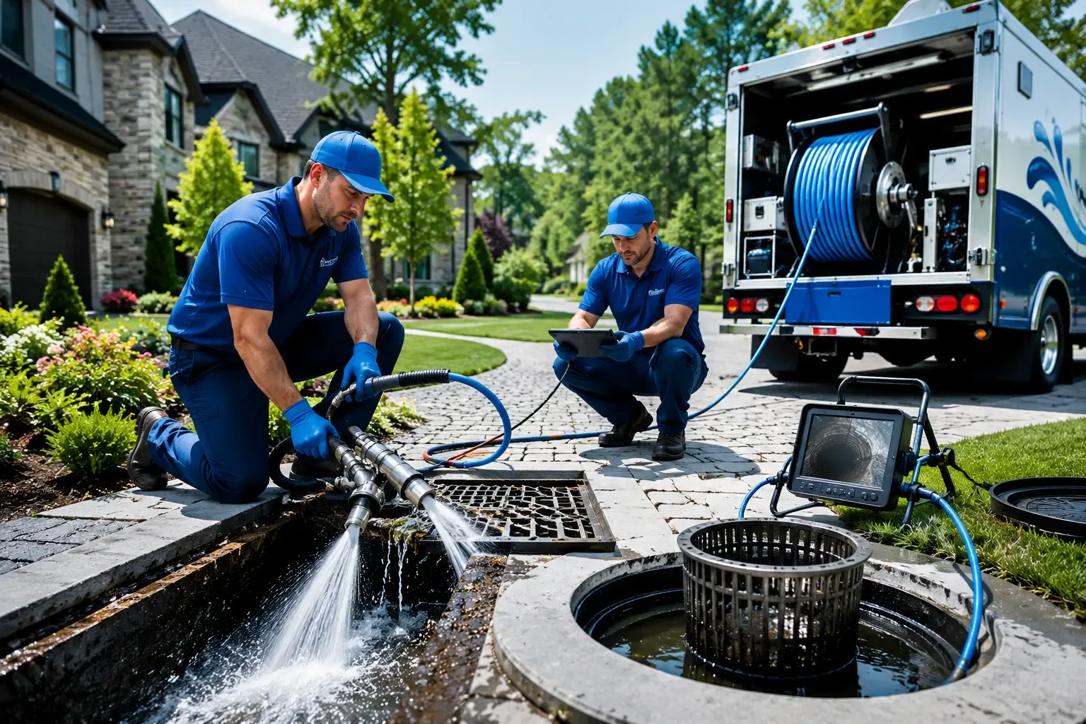 Local outdoor drain cleaning professionals in Downsville, LA